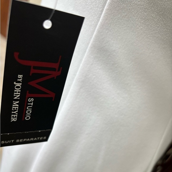 JM STUDIO BY JOHN MEYER Winter White Midi Cocktail Holiday Formal Dress SZ 6 - Picture 14 of 14